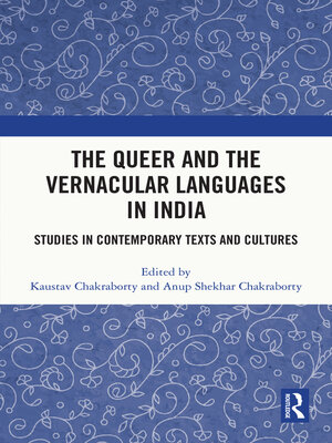cover image of The Queer and the Vernacular Languages in India